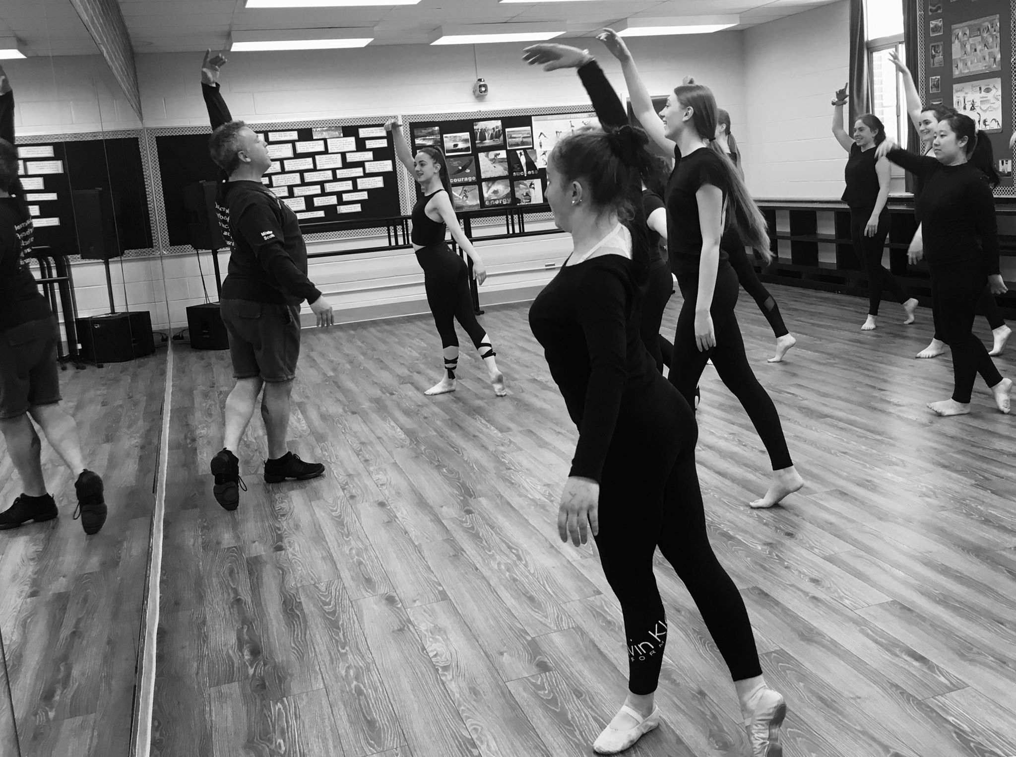 Artists in Residence lead Diversity in Dance workshops at Chippewa