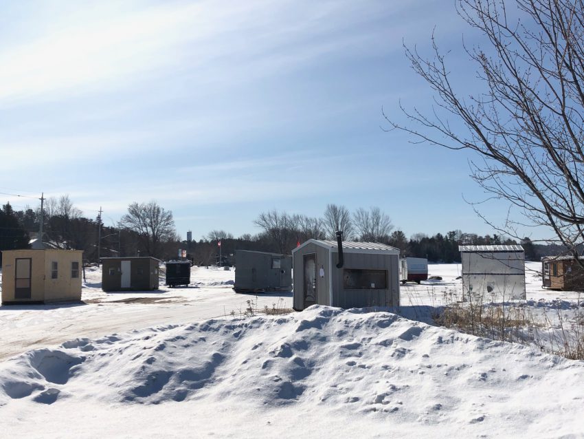 Deadlines approaching to get ice fishing shelters off lakes